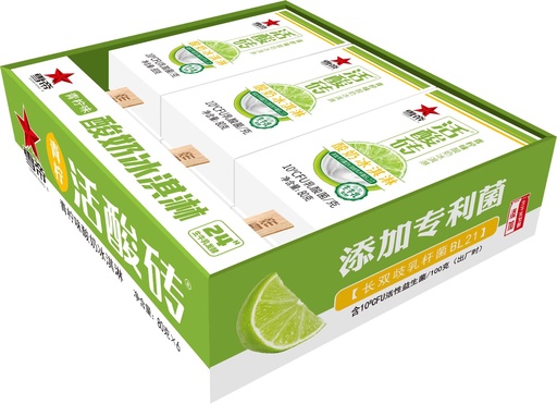 雪帝活酸砖6支盒(酸奶混雪域青稞)